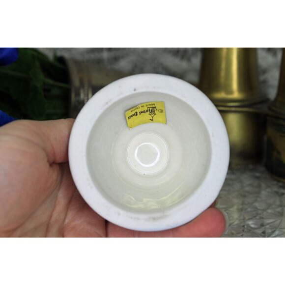 Set of Two Nobel Ban Delft Blue Candle Stick Holders - Picture 7 of 13